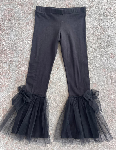 Bow Bell Bottoms - Black