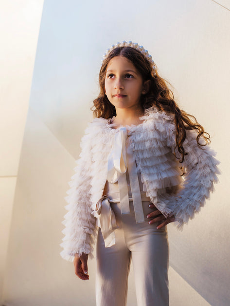 ジャケット・アウター Treat Girl's tulle frill jersey image_73f4d3fe-8a5b-4a7d-b0b2-