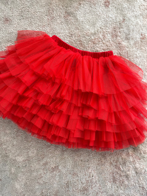 11mm Tutus Static Line Red with Black Fleck