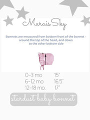 Stardust Baby Bonnet