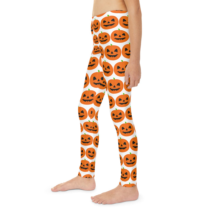 Pumpkin Full-Length Active Leggings