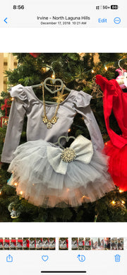 Tutu Étoile - Holiday Sparkle Tulle Tutu Skirt