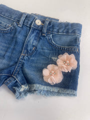 Fleur Denim Shorts