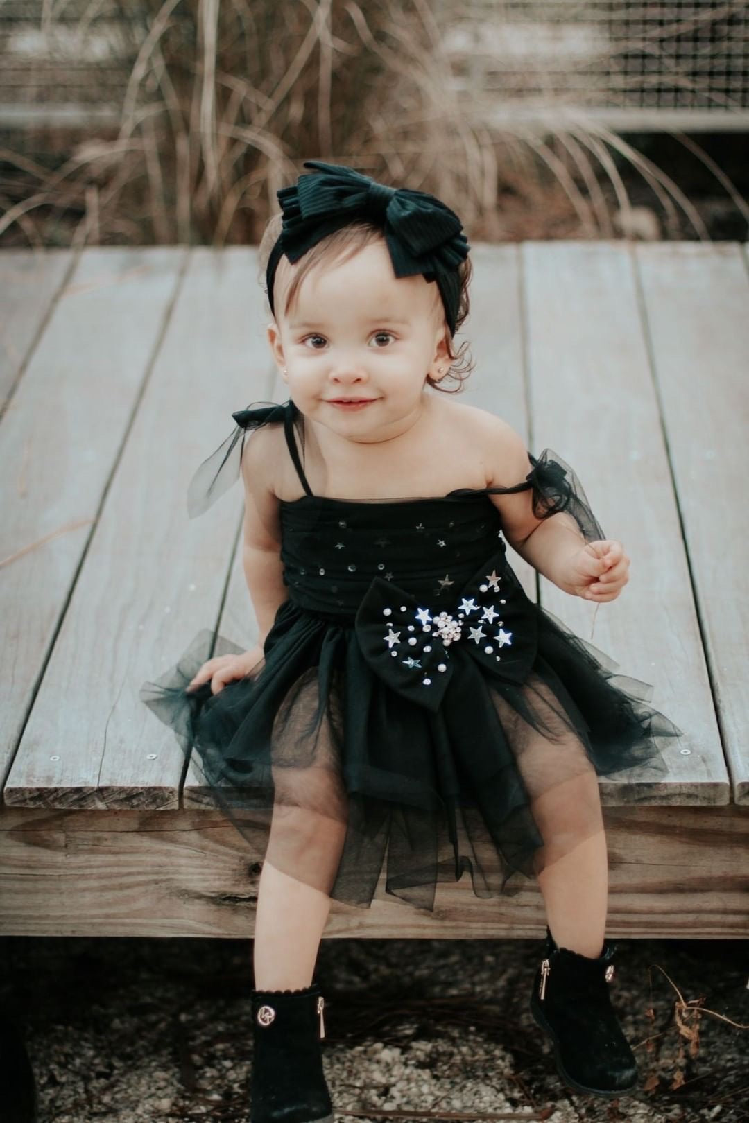 Stardust Bow Dress