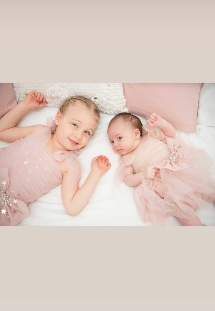 Stardust Bow Dress (Big Girl)