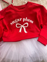 Sugar Plum Glitter Sweatshirt