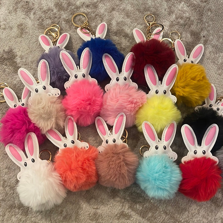 Bunny Pom Box Charm