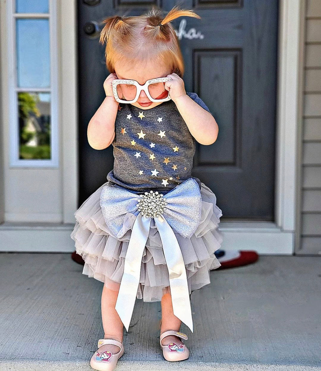 white christmas dresses White Tutu Dress for Baby | Ballerina Tutu White main image 1