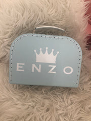 Modern Prince/Princess Personalized Suitcase Box
