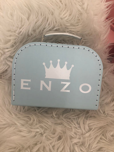 Modern Prince/Princess Personalized Suitcase Box