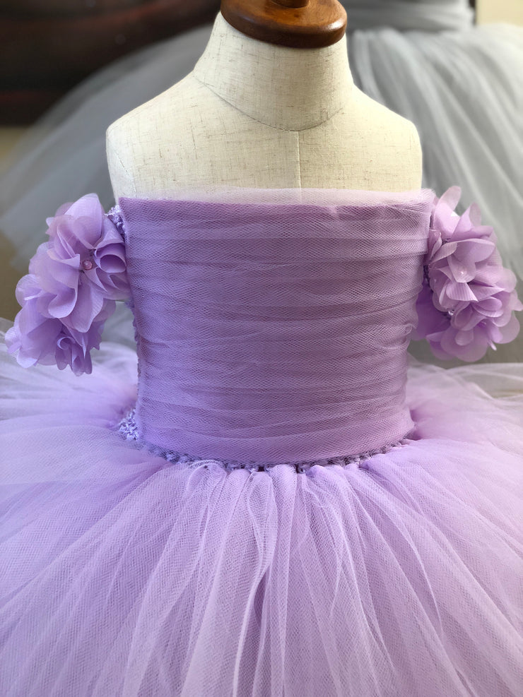 Sugarplum Fleur Dress - Off the Shoulder