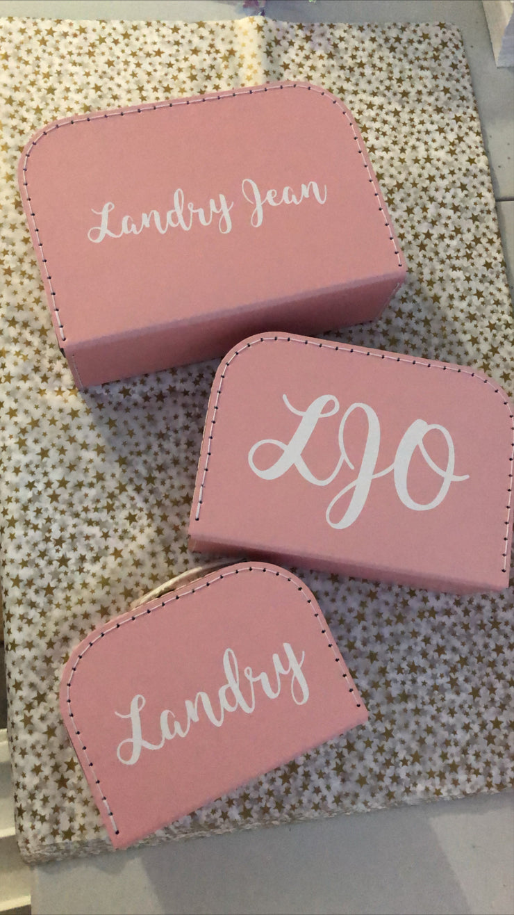 The Original Personalized Suitcase Box