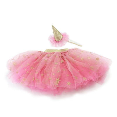 BIRTHDAY TUTU SKIRT AND PARTY HAT SET Marais Sky BIRTHDAY TUTU SKIRT AND PARTY HAT SET Marais Sky