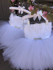 Swan Princess Dress - White