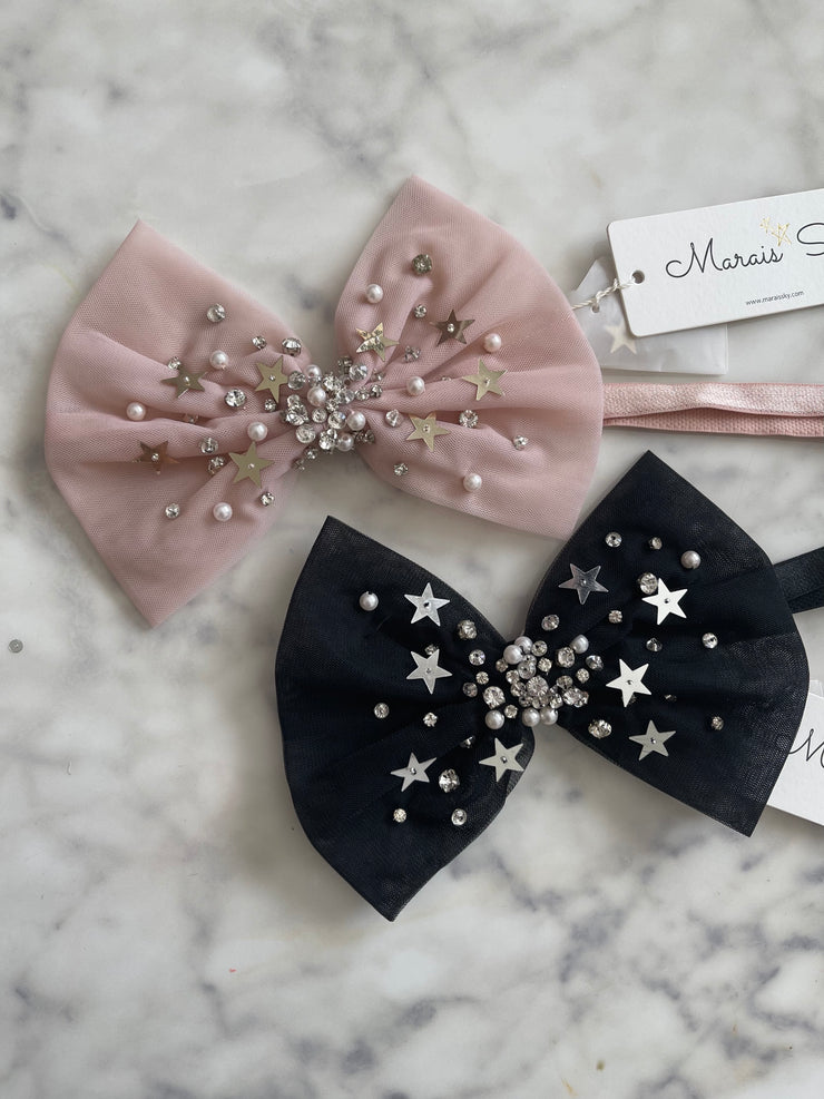 Stardust Bow - Elastic or Clip