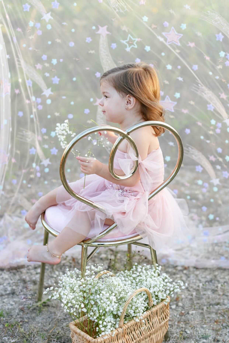 Stardust Bow Dress (Big Girl)