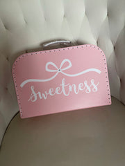 Mademoiselle Bow Personalized Suitcase Box