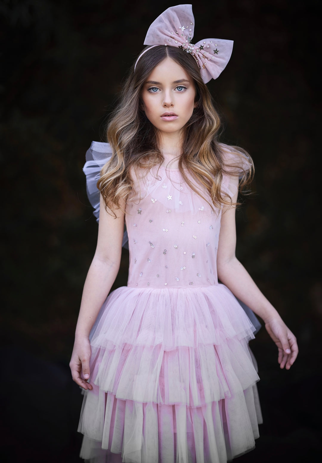 Layer Cake Hi/Low Dress - Big Girl – Marais Sky