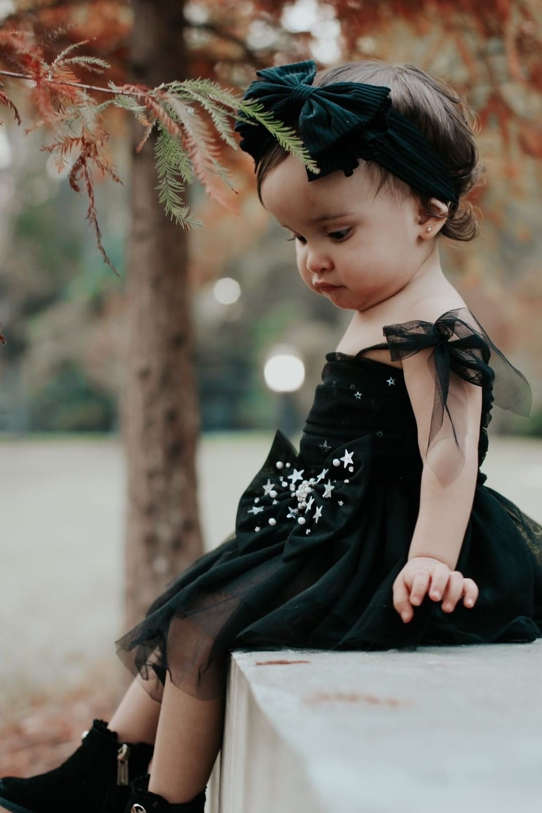 black dress baby girl baby girl black dress sold on Temu United States