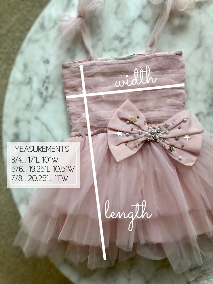 Stardust Bow Dress (Big Girl)