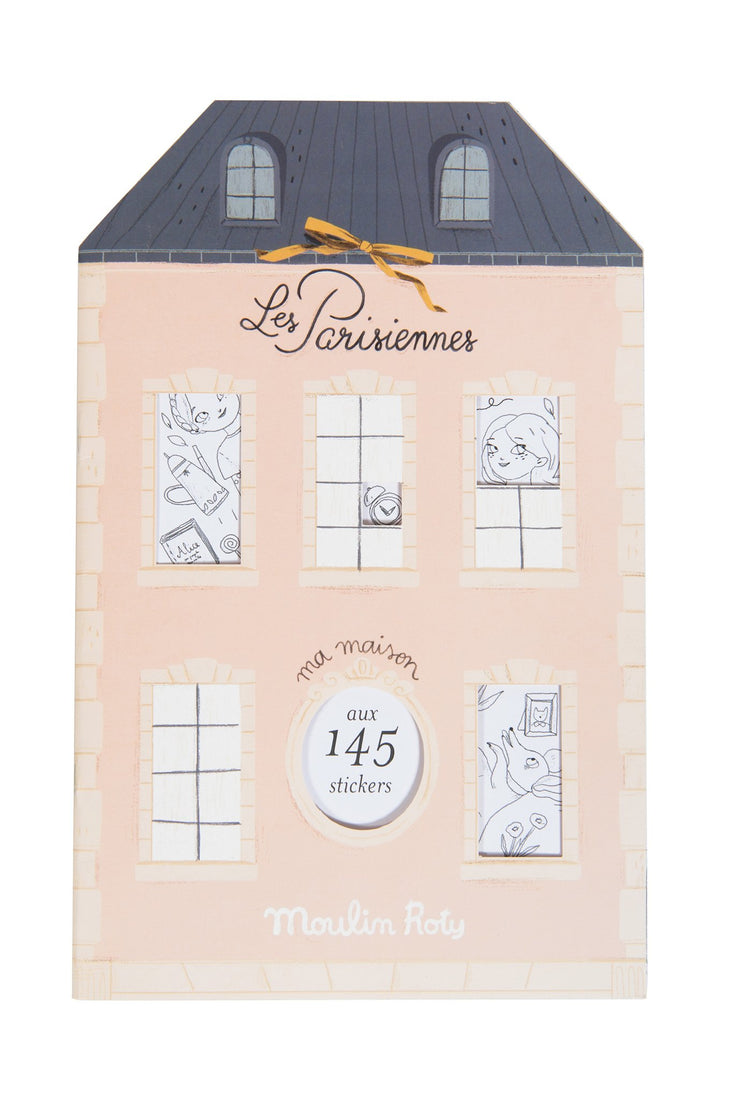 Les Parisiennes Coloring & Sticker Book - Moulin Roty